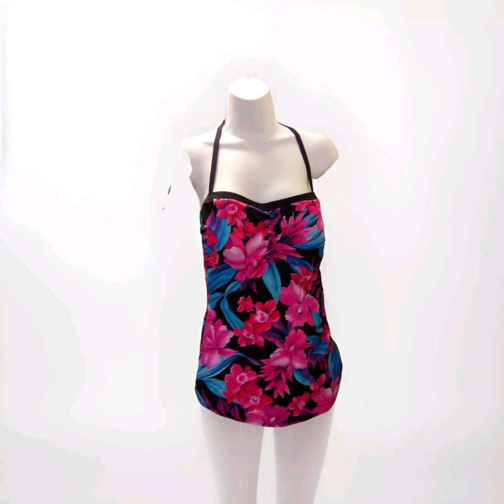 SUDDENLY SLIM BY CATALINA BATHING SUIT PRE-OWNED SIZE LARGE (12-14)